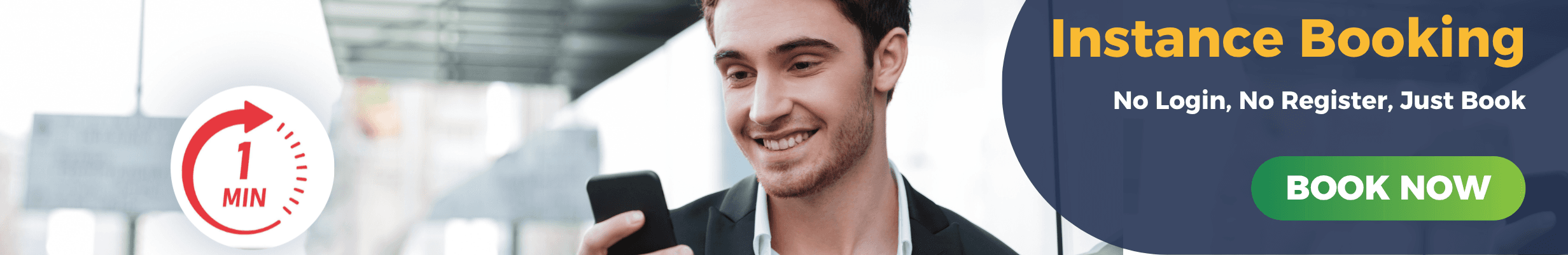 24/7 Booking Access - Book anytime, anywhere